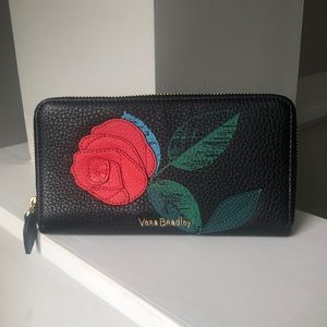 Vera Bradley Leather Clutch Wallet